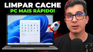 Como limpar TODO o CACHE e LIXO do Windows 11 e Windows 10 maneira fácil [upl. by Lagiba236]