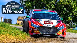 ERC JDS MACHINERY RALI CEREDIGION 2024  BEST MOMENTS HIGHLIGHTS FRIDAY DAY 1 [upl. by Lubet]