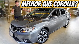 Nissan Sentra SV 2020  Sedã CONFORTÁVEL e ESPAÇOSO que não deve em nada ao COROLLA e CIVIC [upl. by Halimak864]