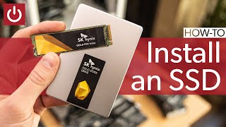 How to Install An SSD in a PC [upl. by Ben]