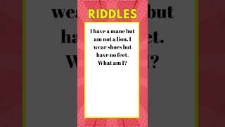 RiddlesRiddles with AnswersRiddles in English  Factful Tips  shorts viral trending [upl. by Cirdor]