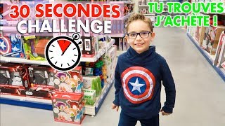 30 SECONDES CHALLENGE  Tu trouves je te lachète [upl. by Agathe]