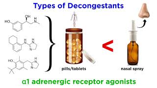 Decongestants Adrenergic Receptor Agonists [upl. by Bolte902]