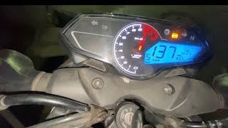 Testing Real Top Speed Bajaj Pulsar N160  Top Speed N160  Automobilerider [upl. by Natalee527]