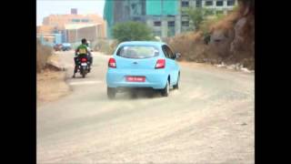 Datsun Go Slalom Test [upl. by Pierson659]