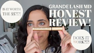 GrandeLASH MD Lash Serum HONEST Review [upl. by Salangia787]