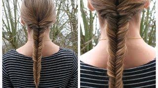 How to do the fishtail braid  HairAndNailsInspiration [upl. by Weiler]