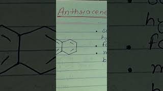 Anthracene  Introduction  structure  resonance  synthesis  chemical reactions of anthracene [upl. by Lieberman]