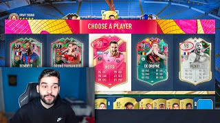 TIREI O MESSI 99 DO NADA NO FUT DRAFT 96 MELHORES CARTAS FIFA 23 [upl. by Aidyl]