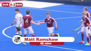 201516 U18 Boys Cup Final  Surbiton v Ben Rhydding Highlights [upl. by Daryn]