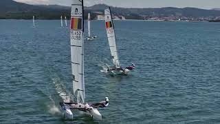 2024 Nacra 17 Junior WC  Compiled Drone Footage [upl. by Eloccin]