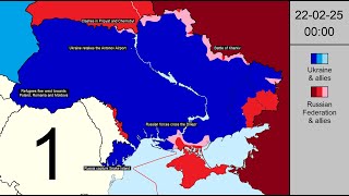 Day 1 The Russian Invasion of Ukraine [upl. by Packston972]