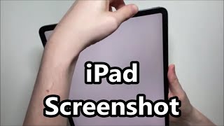 How to Screenshot on iPad Pro Or ANY iPad [upl. by Knowland783]