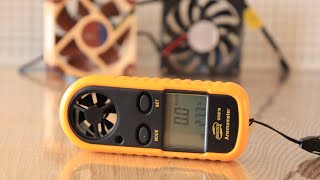 Cheap digital anemometer Wind Speed Meter  is it good for testing fans [upl. by Watanabe586]