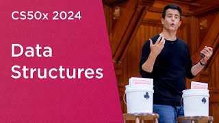 CS50x 2024  Lecture 5  Data Structures [upl. by Esinart660]