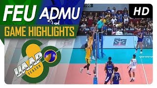 UAAP 80 MV Final Four FEU vs ADMU  Game Highlights  April 21 2018 [upl. by Casper]