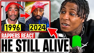 Rappers React To Tupac Shakur IS ALIVE IN 2024 [upl. by Noeruat]