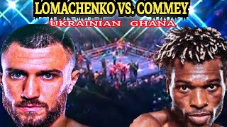 Vasiliy Lomachenko Vs Richard Commey highlights lomachenko richard [upl. by Streeter]