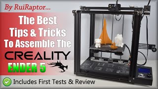 Creality ENDER 5  Unboxing Detailed Assembly amp Review [upl. by Golding]