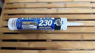 Dap Dynaflex 230 White 101 oz Tube of Sealant  10 pack [upl. by Horn]