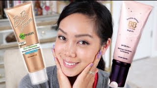 Korean BB Cream Etude House Vs American BB Cream Garnier  itsjudytime [upl. by Arnuad]