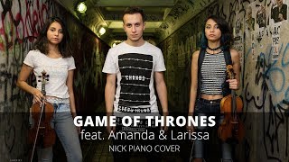 Game of thrones – Nick cover feat Amanda e Larissa Barbalho [upl. by Monroe349]