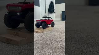 AXIAL SCX24 DEADBOLT VS TECH DECK RAMPS [upl. by Milt]