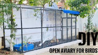 Home Aviary Making Video I DIY I Bird Cage I Aviaries I Exotic Birds [upl. by Alica]