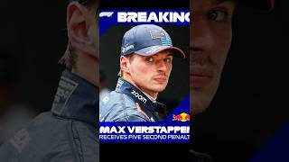 Max verstappen relegated to p4 after 5 sec time penalty 🧡 formula1 trending landonorris f1 [upl. by The577]