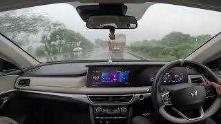 Evergreen Songs Mashup Jukebox with Rainy Highway Drive with 🔥 Mahindra XUV700 AX7 L AT 🔥 [upl. by Ahsieken]