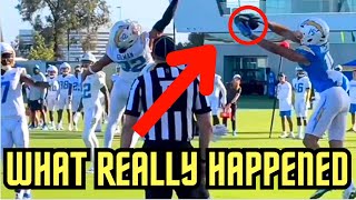 Ladd McConkey CRAZY CATCH At Chargers Training Camp  BURNING DBs With NASTY Routes [upl. by Janessa]