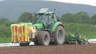 Spring Tillage 2024 AG Ross Maize [upl. by Ardnossak750]