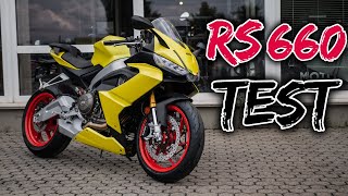 Aprilia RS 660 Test  0100kmh Sound Technische Daten [upl. by Prestige]