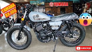 Yamaha RX 100 Big Update  Launch Date Revealed  Final Look amp Price  Yamaha RX 100cc Retro Bike [upl. by Naghem691]