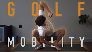 25 Minute Golf Mobility Routine FOLLOW ALONG [upl. by Aurelius]