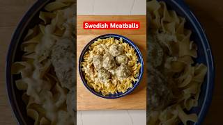 Easy Swedish Meatballs Recipe [upl. by Naga488]