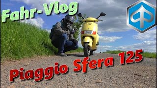 Rollervlog auf der Piaggio RST 125 🤩 [upl. by Eelarbed234]