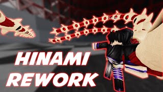 HINAMI STAGE 2 REWORK SHOWCASE  UPDATE SHOWCASE  RoGhoul ALPHA  ROBLOX [upl. by Alakim]