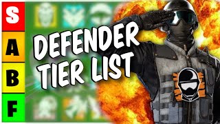 Defender Tier List for Operation New Blood Y9S2  Rainbow Six Siege 2024 [upl. by Lledner]