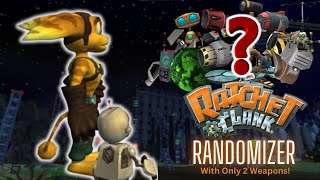 Ratchet amp Clank Randomizer But I can only have TWO weapons at a Time [upl. by Annatnas835]