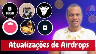 novas atualizações de airdrops [upl. by Imoen856]