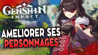 Comment améliorer ses personnages sur Genshin Impact FR [upl. by Nayrda]