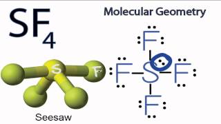 SF4 Molecular Geometry  Shape [upl. by Namharludba488]