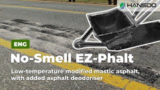 Lowtemperature modified mastic asphalt NoSmell EZPhalt [upl. by Babette376]