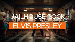 Elvis Presley  Jailhouse Rock Lyrics [upl. by Brit484]