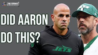 Did Aaron Rodgers Get Robert Saleh Fired [upl. by Boyer71]