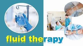 Fluid therapy principles Intravenous solutions IV المحاليل الوريدية [upl. by Suciram]