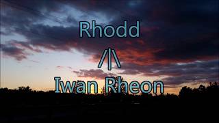 Rhodd  Iwan Rheon Lyrics Welsh amp English [upl. by Nomla]