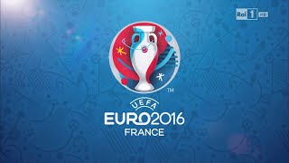 Rai HD  Raccolta bumper Uefa Euro 2016 [upl. by Heisel]