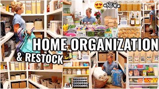 HOME ORGANIZATION IDEAS😍 CLEAN amp ORGANIZE WITH ME  DECLUTTERING AND ORGANIZING MOTIVATION [upl. by Leeda]